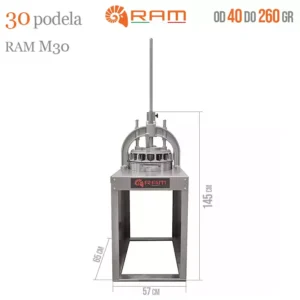 Delilica za testo rucna RAM M30