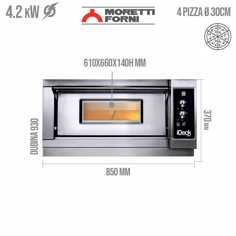 Pica pec Moretti Forni