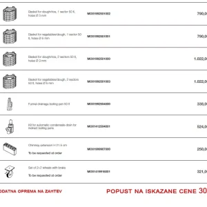 Kazan za kuvanje na GAS Modular R70/80PGI/50
