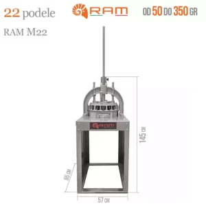 Delilica za testo rucna RAM M22